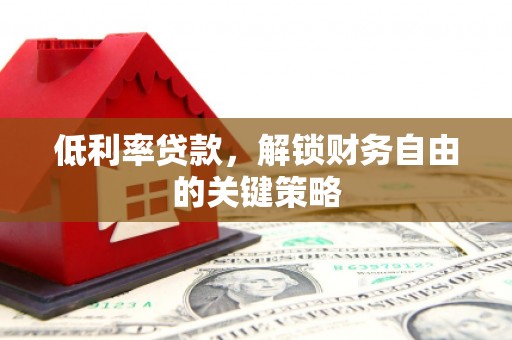 丽江低利率贷款，解锁财务自由的关键策略